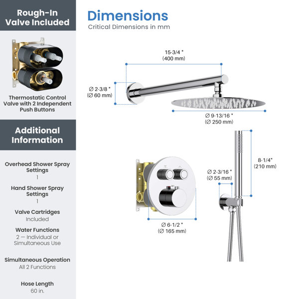 Dimensions du produit