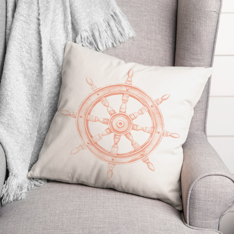 Throw Pillow, Orange