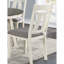 Table de salle à manger 5 pièces Table ronde et 4 chaises d'appoint Coussin en tissu gris