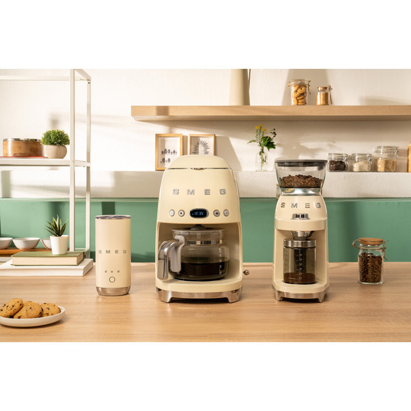 Smeg Electric Milk Frother, Blue