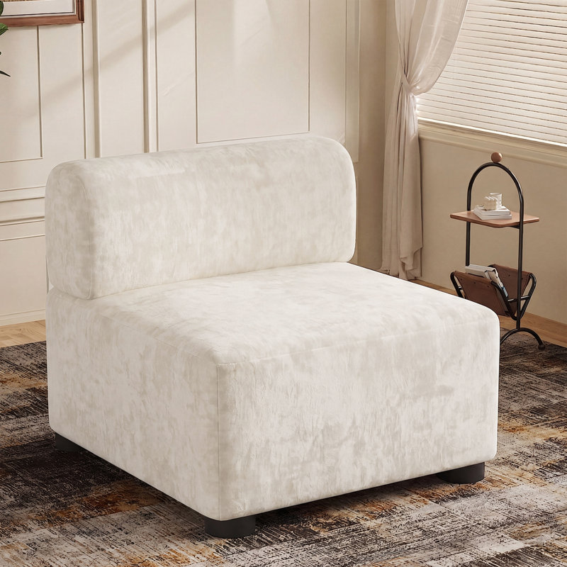 1 Seater Seating Component, White