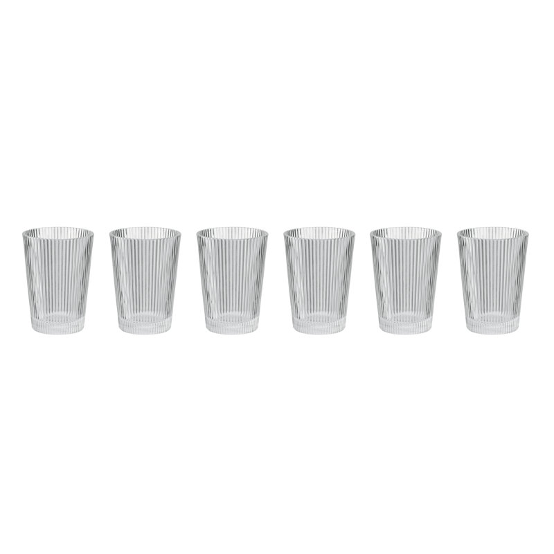 Pilastro 240ml Drinking Glass Set