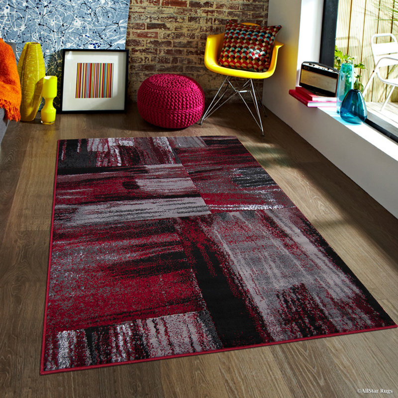 Keeler Abstract Indoor Rug, 5' x 6'11"