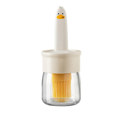 Water Bottle BBQ Oil Bottle Brush Bottle Baster Brush Glass Oil Bottle With Brush