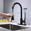 Robinet de cuisine rétractable à poignée simple avec accessoires-86794330