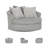 Soma Upholstered Swivel Accent Chair