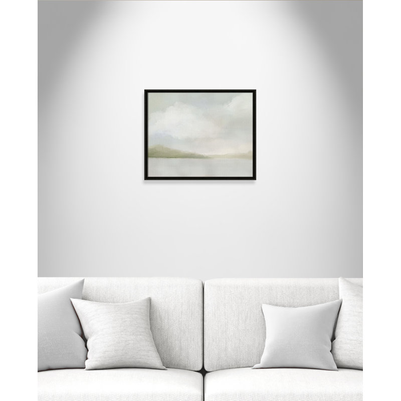 Queensland " A Tranquil Morning ", 17.5" H x 21.5" W, Espresso