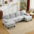 Dark Gray Chenille