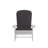 Rankins All-Weather Poly Resin Wood Adirondack Chairs with Cushions-1580249121