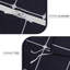 Luxury Double Brushed Microfiber Reversible Duvet Cover Set with Zipper Closure and Corner Ties-122057445