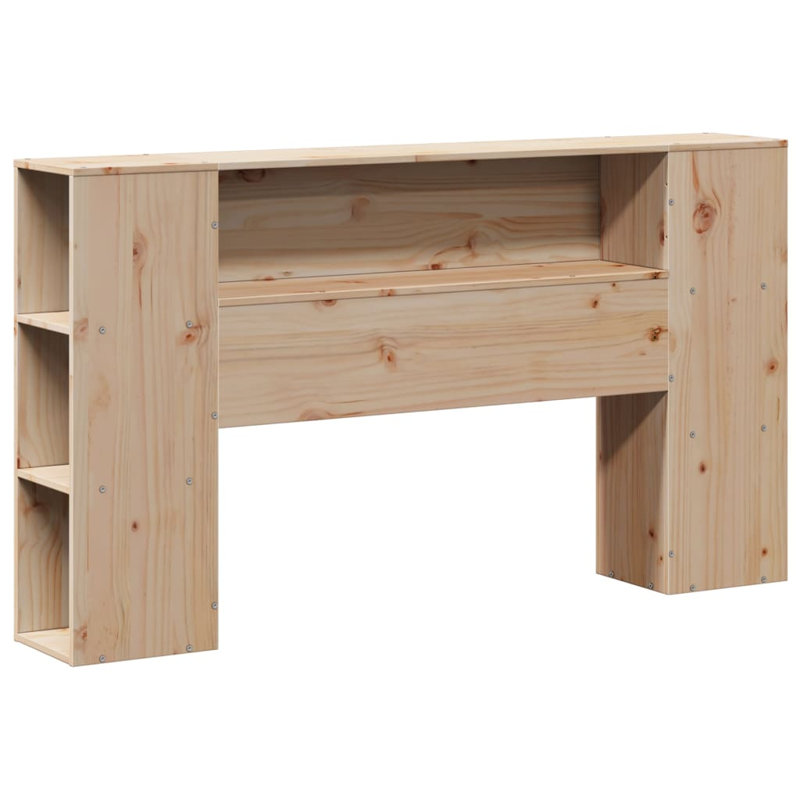 Solid Wood Headboard, Double (4'6), Natural