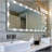 Wall Standing Full Length Mirror With LED Bulbs, Touch Control, And 3 Color Lights For Dressing And Vanity-625942459