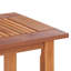Rectangular Shorea Solid Wood Outdoor Coffee Table - 89.4 cm W 43.9 cm D