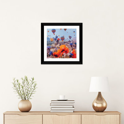 Fleurs et ballons par Hobopeeba-reproduction d’art