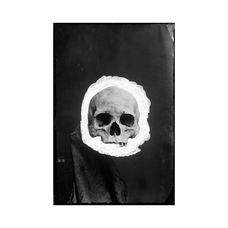 Skeleton by Unknown Artist - Wrapped Canvas Gallery-Wrapped Canvas Giclée, 101.6 cm H x 66.04 cm W x 1.91 cm D