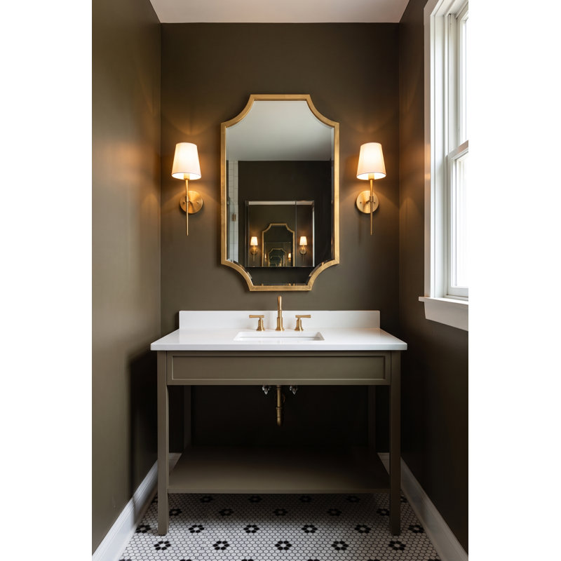 Lillianna Metal Mirror, Gold