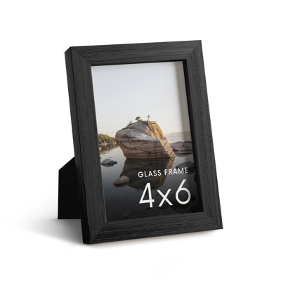 Solid Wood Picture Frame with Glass