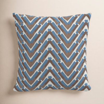 Chevron Cotton Throw Pillow