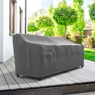 Housse de protection imperméable pour meubles d'extérieur, grise