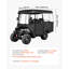 Mildew Resistant Golf Cart Cover By VEVOR-937424952
