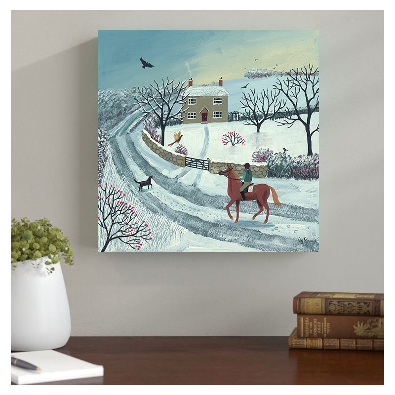 Jo Grundy - Wrapped Canvas Painting, 85cm H x 85cm W x 3.8cm D