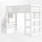 Loft Bed With Built-In Wardrobe And Shelves-1826955707