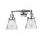 Éclairage de meuble-lavabo inclinable 2 lumières Cone-33004751-33004750-33004747