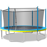 Sportspower TruJump 15' Round Backyard Trampoline with Safety Enclosure (Wayfair Exclusive)