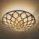 Tiffany semi flush mount lighting