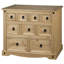 Burrowes Solid Wood 95cm W 9 - Drawer Chest of Drawers