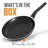 NutriChef Aluminum Non-Stick Omelette Pan with Lid