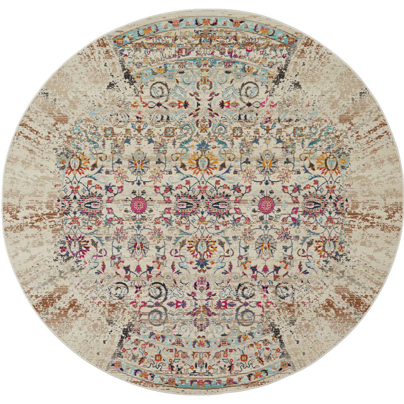 Ankica Floral Area Rug, Rectangle 121 x 173cm
