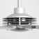 7 - Blade Modern Industrial Extra Large Ceiling Fan with Dimmable 3CCT LED Lights and Remote Control