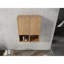 Armoire latérale de salle de bain 24 po, portes à fermeture douce, conception à fixation flottante, chêne imitation, (emballage KD)-1485420102