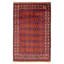 Tapis rouge Teimani 3 pi 9 po x 5 pi 11 po