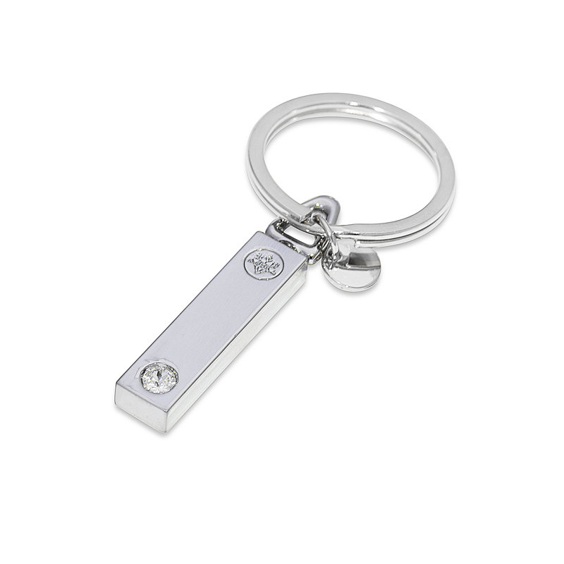 Keybling - Keychain In Platinum And Crystal