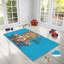 Tapis luxueux en polyester, 3,3 x 4,6 pieds | Tissu de velours 740 g / m², envers en feutre antidérapant, éponge stratifiée pour le confort | Antibactérien, lavable à la machine à 86 ° F | Imprimé numérique élégant pour la décoration intérieure-949440101