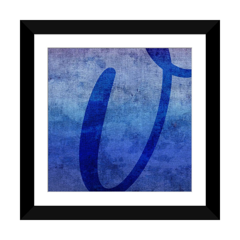 " V-Blue To Purple Stain ", 24" H x 24" W x 1" D, Fine Art Paper