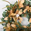 Couronne de 26 po en coton à eucalyptus artificiel automne automne