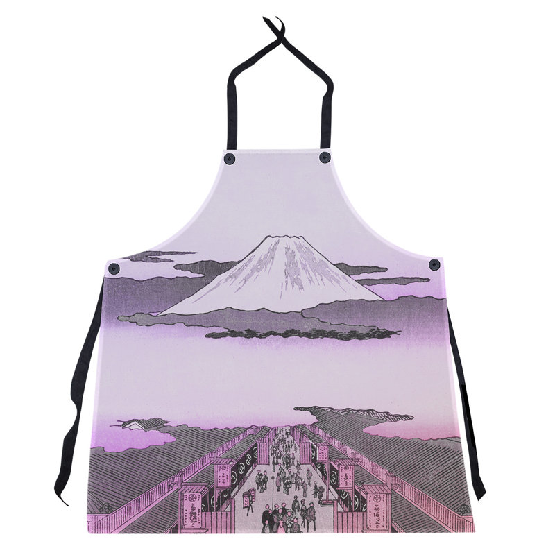 Bib Apron, Pink/Purple