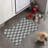 Midnight Checks - 1 Piece Bone Shape Feeding Mat