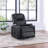 Neruda Upholstered Power Lift Massage Recliner Black-1858098516