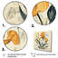 Illustration rétro d'iris dorés I sur toile-1683450211-1683450210
