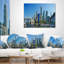 Belle vue de Vancouver - Coussin imprimé paysage urbain-30967888-30967885