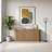 63"Wavy Double-Door Sideboard with Adjustable Shelves, Suitable for Kitchen, Living Room, Hallway-996892990
