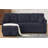 82" L-shape Reversible Linen Sleeper Sectional Sofa, With Pull Out Bed, Storage Chaise And Arms, Corner Couch For Apartment, Dorm, Living Room-113728184