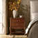 Evars Traditional 3-Drawer Fully Assembled Nightstand with Hidden Drawer and Built-In Power Outlet 