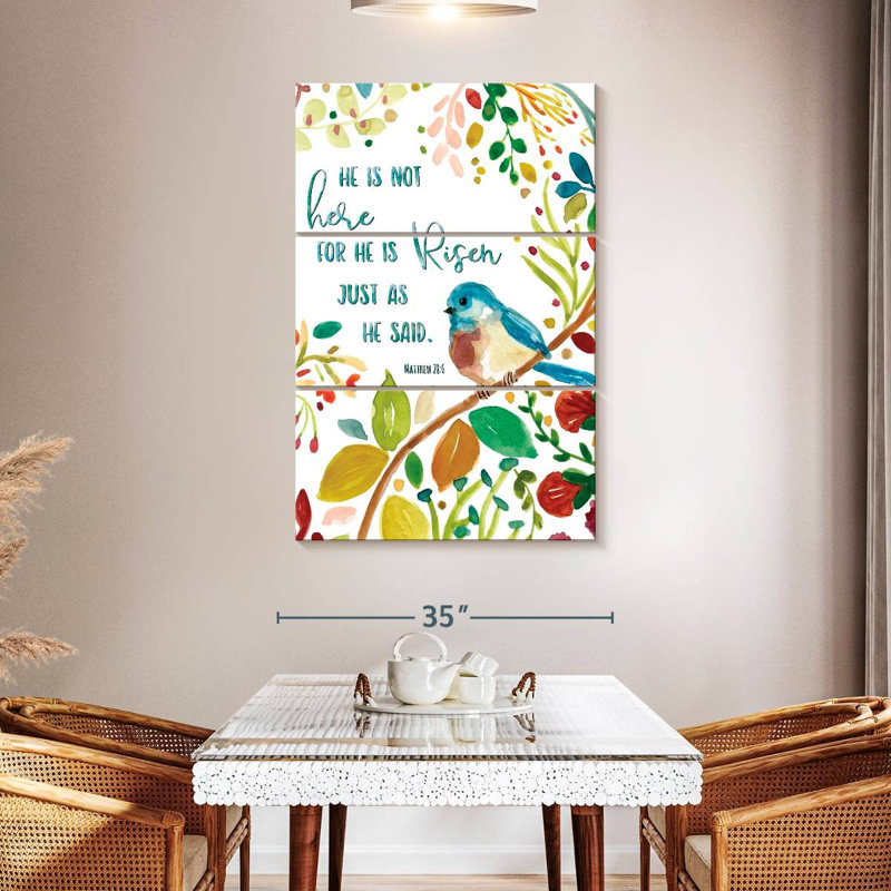 Tergel He Is Risen, 50" H x 32" W