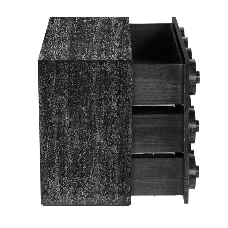 Lego 3 - Drawer Solid Wood Dresser