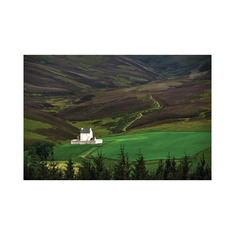 Corgarff Castle Aberdeenshire Scotland by Zoe Schumacher - Wrapped Canvas Print, 20.32 cm H x 30.48 cm W